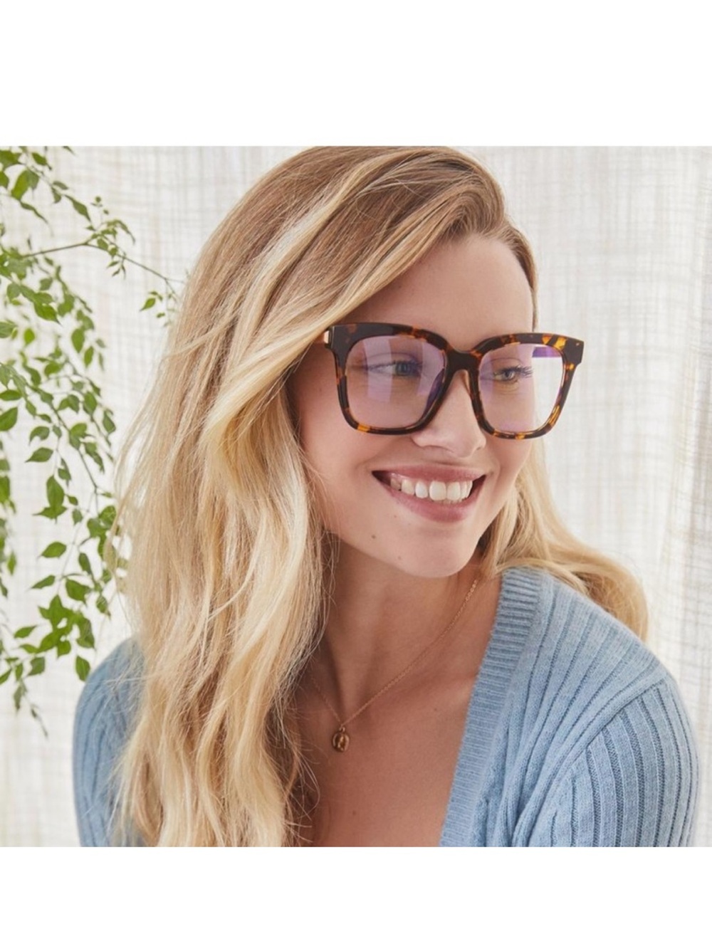 DIFF Bella Tortoiseshell Blue Light Blocking Women's Glasses
